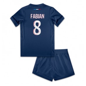 Paris Saint-Germain Fabian Ruiz #8 Hemmakläder Barn 2024-25 Kortärmad (+ Korta byxor)